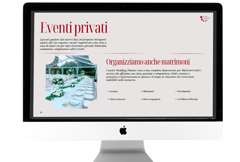 Catering and event organization company
